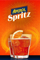 poster cartellone pubblicit� campagna aperol sprits venezia